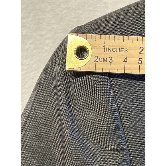 New Haggar 38R Travel Gray Blaze Jacket Wrinkle Free Moisture Wicking Comfort - Picture 8 of 16